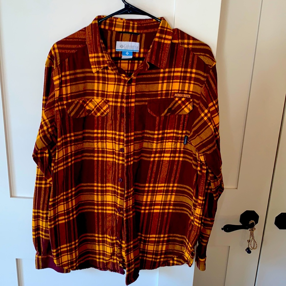 University of Minnesota Columbia Flannel